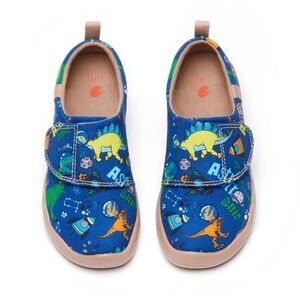 Uin Kid Shoes Casual Slip-on Canvas Loafers (Jurassic Party Toledo I Kid)